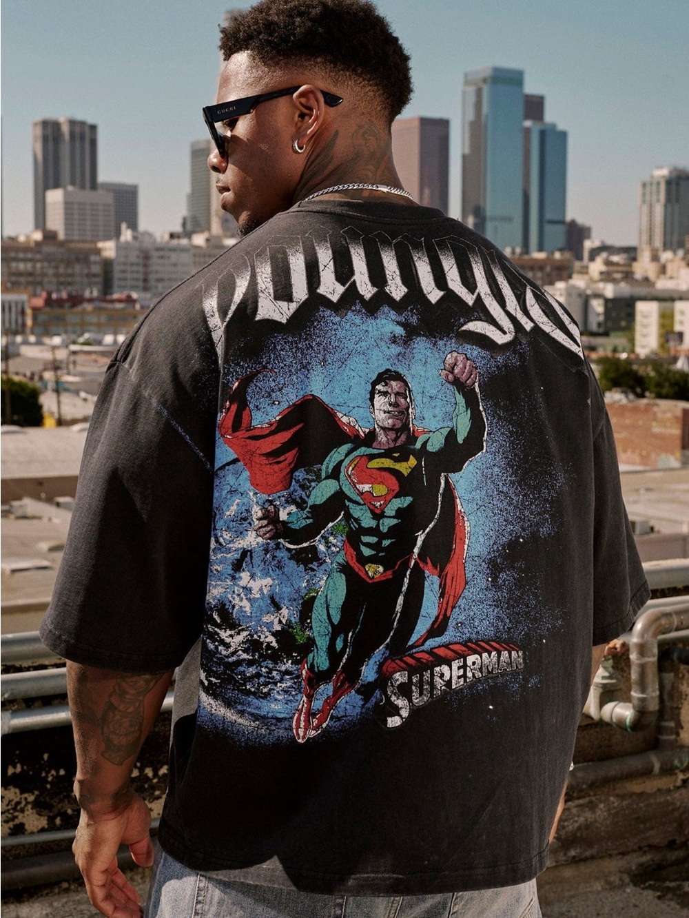 YOUNGLA 4064- SUPERMAN
HUGE TEES